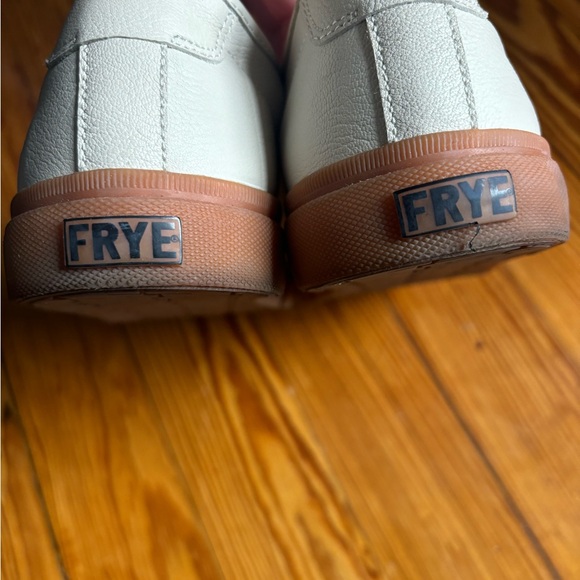 Frye Women's Gia Sneakers - leather, ivory, size 10 - Picture 10 of 11